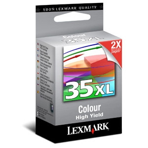 Lexmark 35XL (18C0035) high capacity colour ink cartridge (original Lexmark) 040280 - 1
