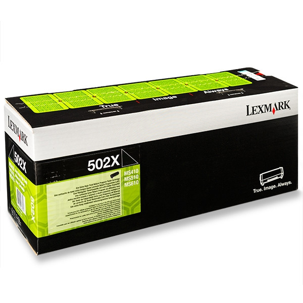Lexmark 502X (50F2X00) extra high capacity black toner (original) 50F2X00 037312 - 1