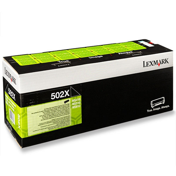 Lexmark 502X (50F2X00) extra high capacity black toner (original Lexmark) 037312 - 1