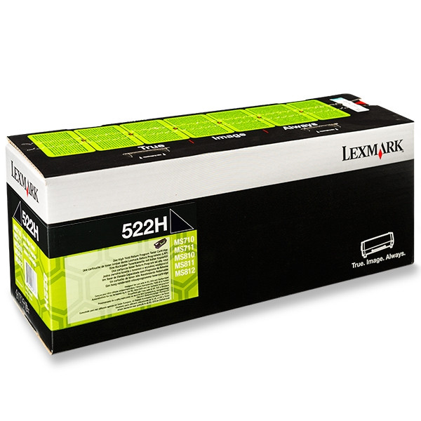 Lexmark 522H (52D2H00) high capacity black toner (original Lexmark) 52D2H00 037320 - 1