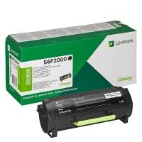 Lexmark 56F2000 black toner (original Lexmark) 56F2000 037844