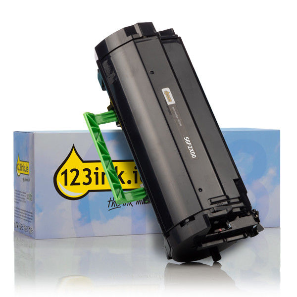 Lexmark 56F2X00 extra high-capacity black toner (123ink version) 037849 - 1