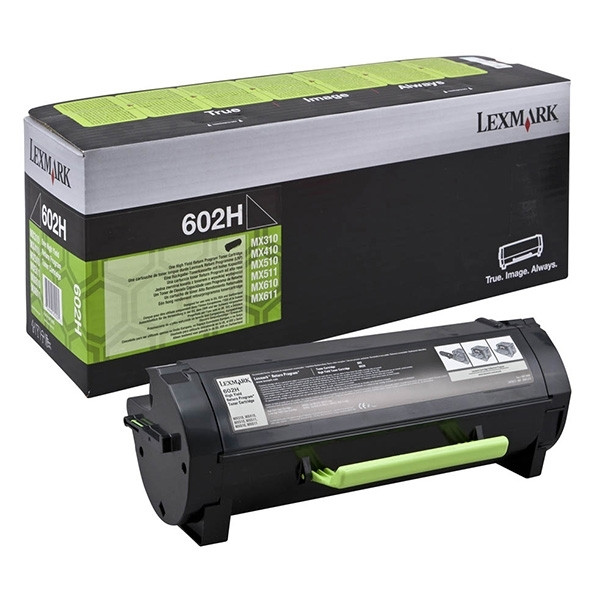 Lexmark 602H (60F2H00) high capacity black toner (original) 60F2H00 037326 - 1