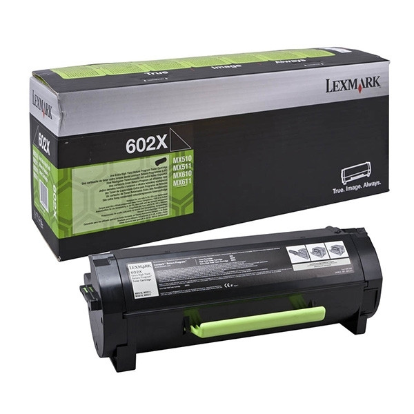 Lexmark 602X (60F2X00) extra high capacity black toner (original Lexmark) 60F2X00 037328 - 1