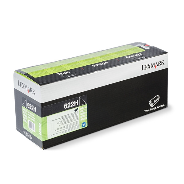 Lexmark 622H (62D2H00) high-capacity black toner (original Lexmark) 037232 - 1