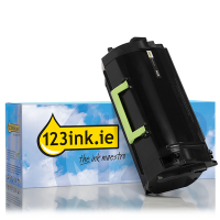 Lexmark 622X (62D2X00) extra high capacity black toner (123ink version) 62D2X00C 037235