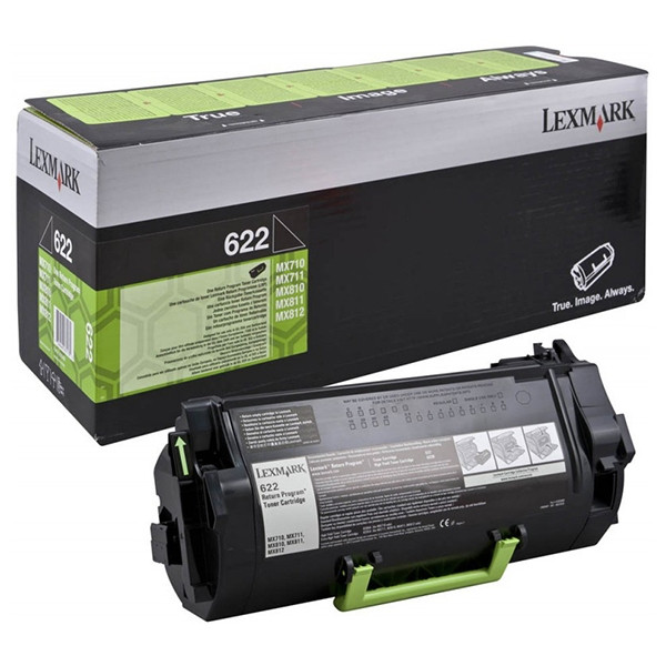 Lexmark 622 (62D2000) black toner (original Lexmark) 62D2000 037230 - 1