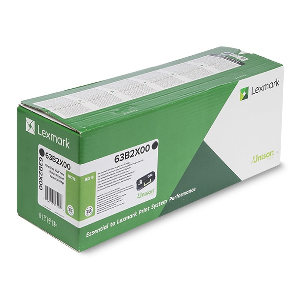 Lexmark 63B2X00 extra high-capacity black toner (original Lexmark) 037778 - 1