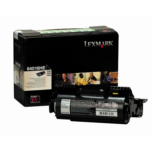 Lexmark 64016HE high-capacity black toner (original Lexmark) 034735 - 1