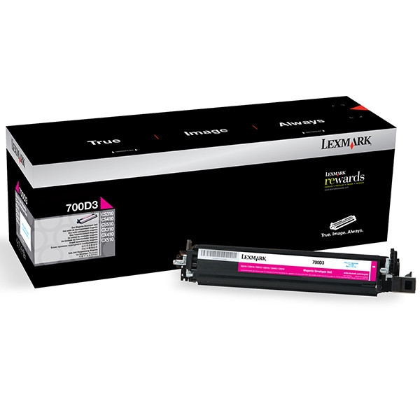 Lexmark 700D3 (70C0D30) magenta developer (original Lexmark) 037266 - 1