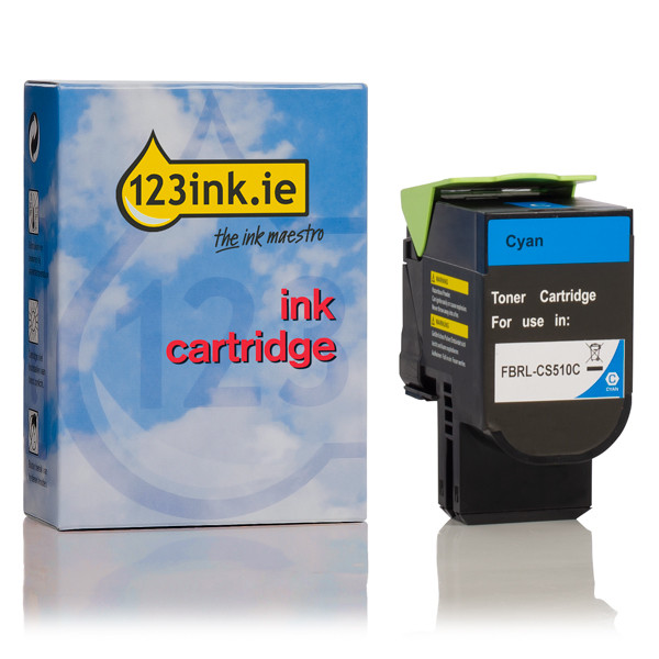 Lexmark 702HC (70C2HC0) high capacity cyan toner (123ink version) 70C2HC0C 037249 - 1