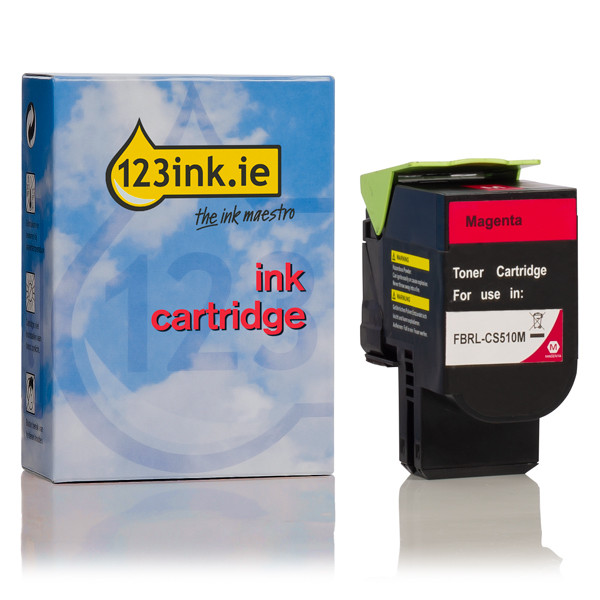 Lexmark 702HM (70C2HM0) high-capacity magenta toner (123ink version) 037251 - 1