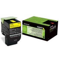 Lexmark 702HY (70C2HY0) high-capacity yellow toner (original Lexmark) 037252