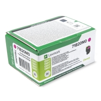 Lexmark 71B20M0 magenta toner (original Lexmark) 71B20M0 037744