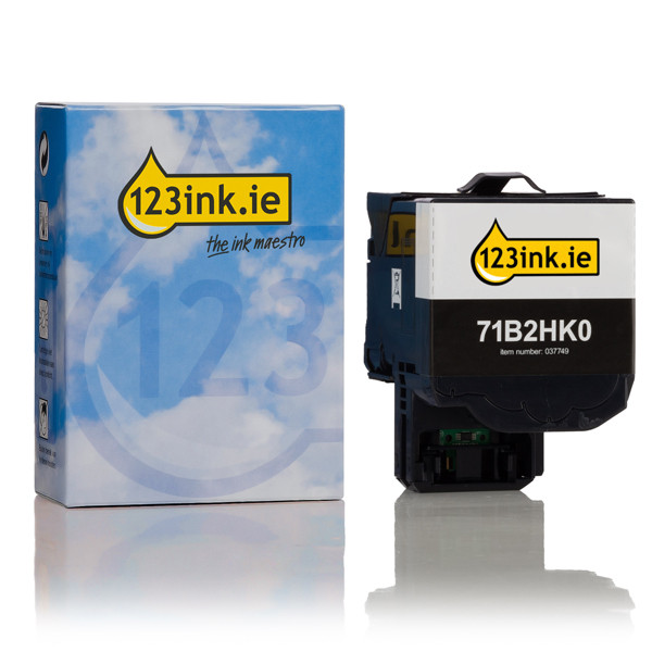 Lexmark 71B2HK0 high-capacity black toner (123ink version) 037749 - 1