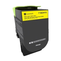 Lexmark 71B2HY0 high capacity yellow toner (original Lexmark) 71B2HY0 037754