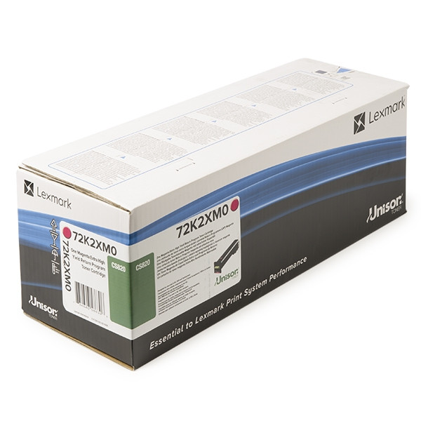 Lexmark 72K2XM high-capacity magenta toner (original Lexmark) 037642 - 1