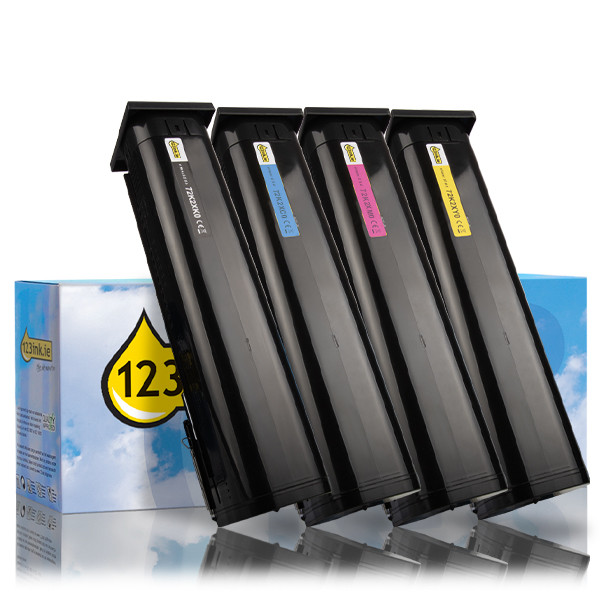 Lexmark 72K2X BK/C/M/Y high-capacity toner 4-pack (123ink version) 119901 - 1