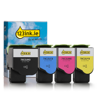 Lexmark 78C2UK0 toner 4-pack (123ink version)  131986