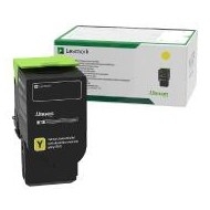 Lexmark 78C2UY0 extra extra high capacity yellow toner (original Lexmark) 78C2UY0 037898