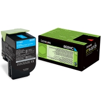 Lexmark 802HC (80C2HC0) high capacity cyan toner (original Lexmark) 80C2HC0 037294