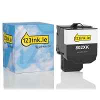 Lexmark 802XK (80C2XK0) extra high capacity black toner (123ink version) 80C2XK0C 037301