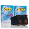Lexmark 80D2966 #43XL black + #44XL colour ink cartridge 2-pack (123ink version)