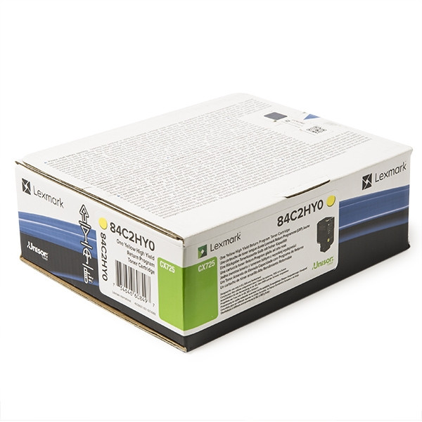 Lexmark 84C2HY0 extra high-capacity yellow toner (original Lexmark) 037628 - 1