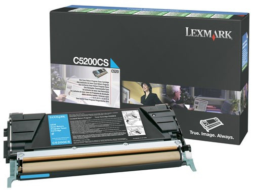 Lexmark C5200CS cyan toner (original) C5200CS 034940 - 1