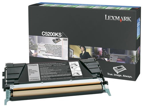Lexmark C5200KS black toner (original) C5200KS 034935 - 1
