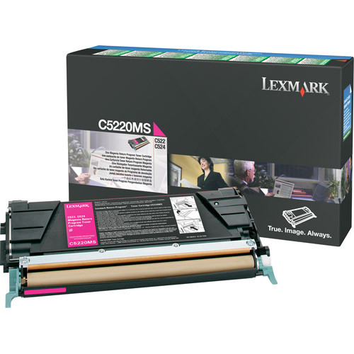 Lexmark C5220MS magenta toner (original) C5220MS 034670 - 1