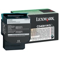 Lexmark C540H1KG high capacity black toner (original Lexmark) C540H1KG 037016