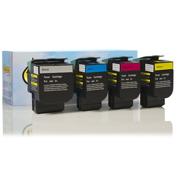 Lexmark C540H1 BK/C/M/Y toner 4-pack (123ink version) 130280 - 1