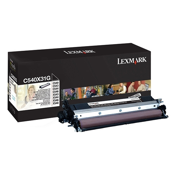 Lexmark C540X31G black developer unit (original Lexmark) 037110 - 1