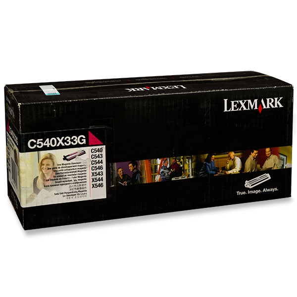 Lexmark C540X33G magenta developer unit (original) C540X33G 037114 - 1