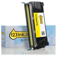 Lexmark C734A1YG yellow toner (123ink version) C734A1YGC 037075