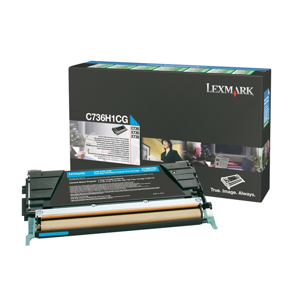 Lexmark C736H1CG high-capacity cyan (original Lexmark) 037078 - 1