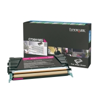 Lexmark C736H1MG high-capacity magenta toner (original Lexmark) 037080