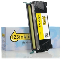 Lexmark C746A1YG yellow toner (123ink version) C746A1YGC 037213