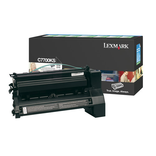 Lexmark C7700KS black toner (original Lexmark) 034850 - 1