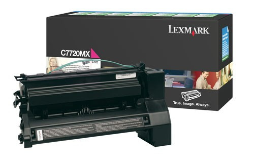 Lexmark C7720MX extra high capacity magenta toner (original Lexmark) 034965 - 1