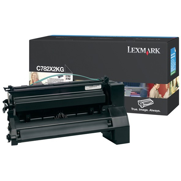 Lexmark C782X1KG high capacity black toner (original Lexmark) 033930 - 1