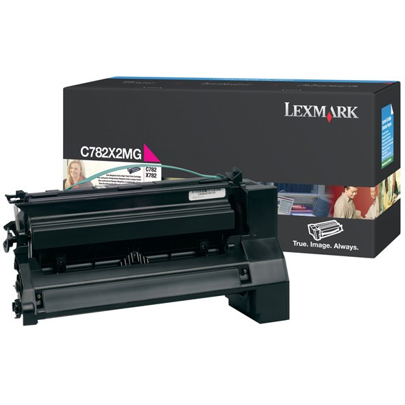 Lexmark C782X1MG high capacity magenta toner (original Lexmark) 033934 - 1