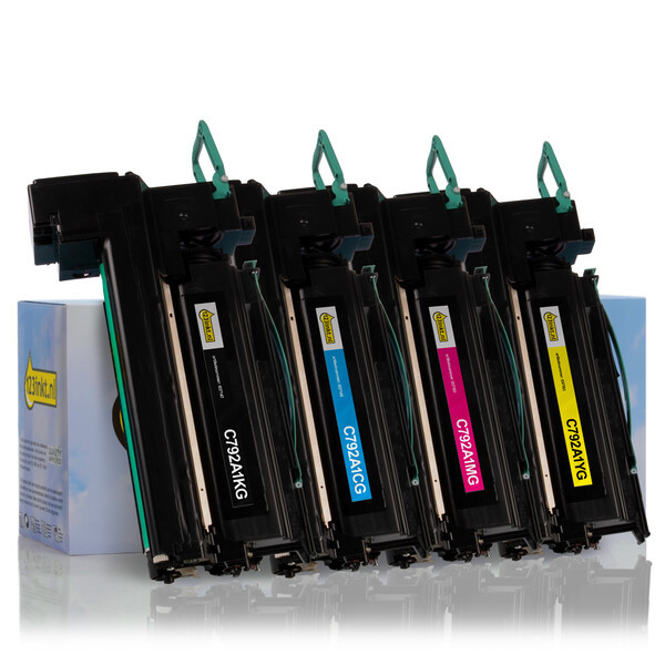Lexmark C792A1 BK/C/M/Y toner 4-pack (123ink version) 130299 - 1