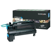Lexmark C792X1CG high-capacity cyan toner (original Lexmark) 037156