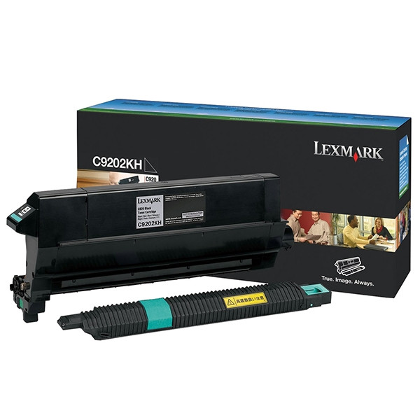 Lexmark C9202KH black toner (original) C9202KH 034615 - 1