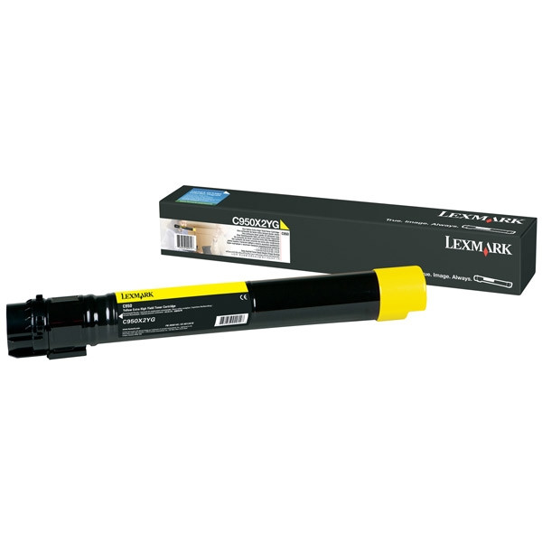 Lexmark C950X2YG yellow toner (original Lexmark) C950X2YG 037188 - 1