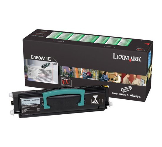 Lexmark E450A11E black toner (original Lexmark) E450A11E 034900 - 1