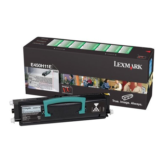 Lexmark E450H11E high-capacity black toner (original Lexmark) 034905 - 1