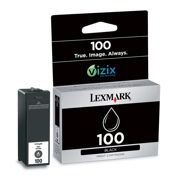 Lexmark No.100 (014N0820E) black ink cartridge (original Lexmark) 14N0820E 040414 - 1